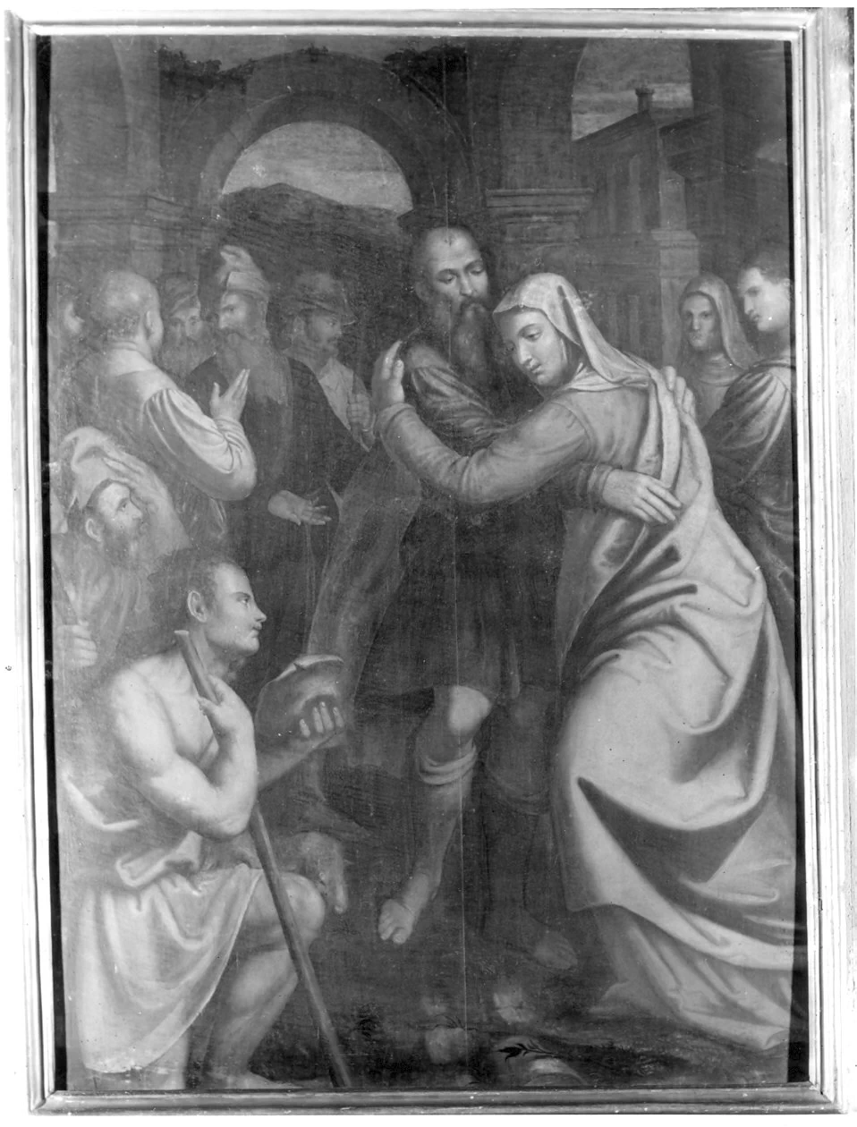 Incontro di Sant'Anna e San Gioacchino alla porta aurea - Santuario dell'Incoronata, Lodi